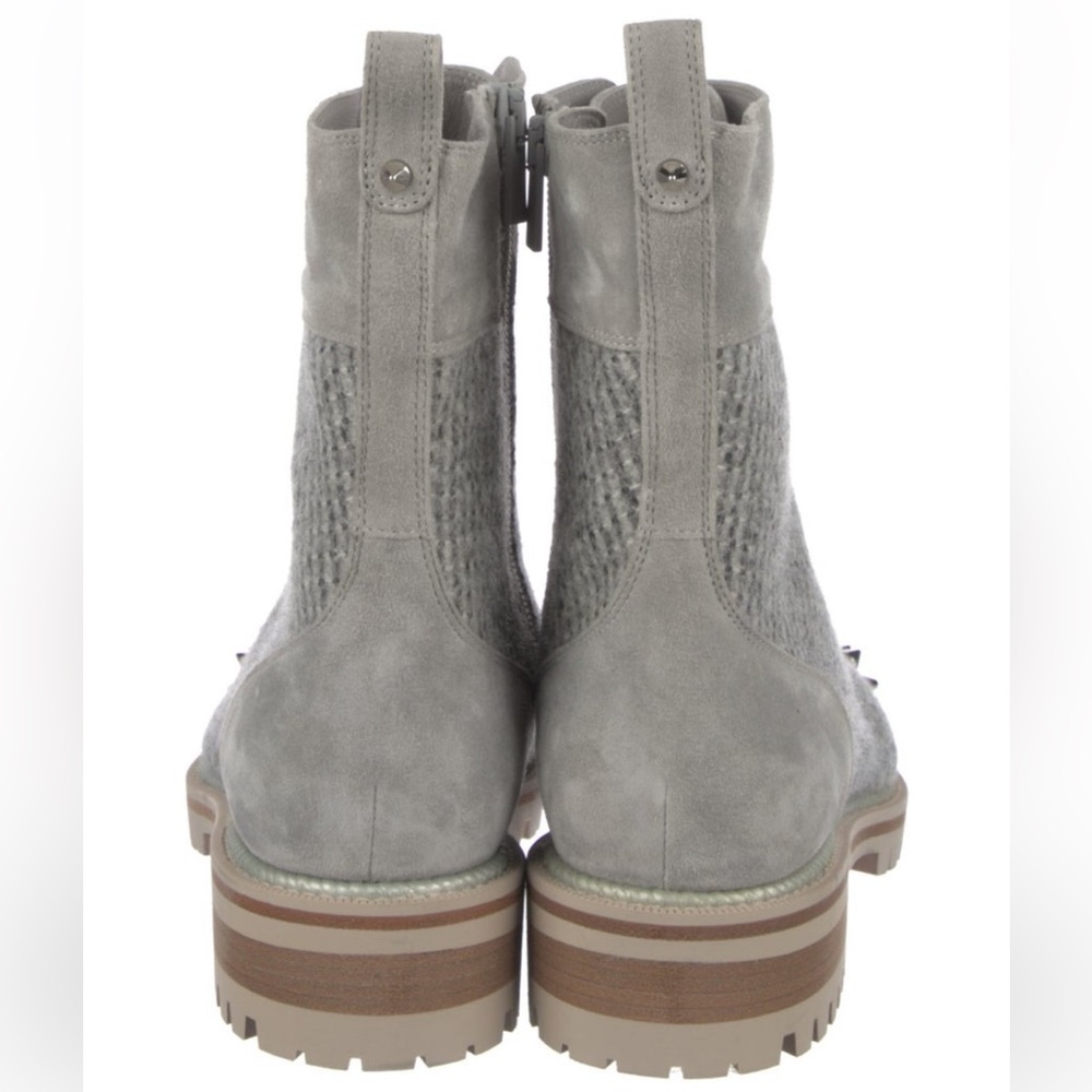 Christian Louboutin Studded Combat Boots - Picture 4 of 7